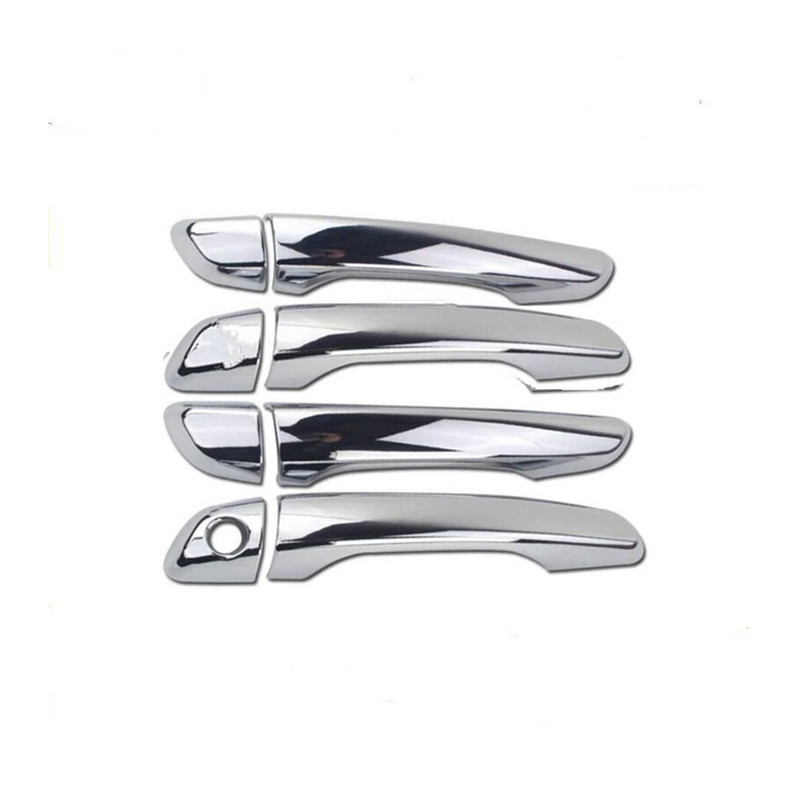 Drezzo Car Exterior Door Handle for Hyundai for Creta Ix25 2015-2020 Chrome Door Handle Cover Cup Bowl Catch Garnish Overlay Cap(Door Handle Cover)