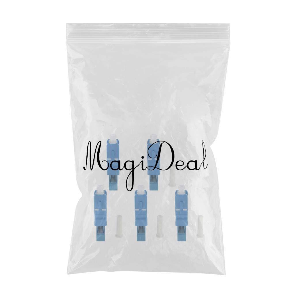 CALANDIS™ 5Pcs 2.5 to 1.25mm SC Male to LC Female Single Mode Fiber Optic Connector | Optical Fiber Cables | Networking Cables & Adapters | Computer Cables & Connectors-image-7