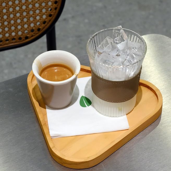 Bandejas Servir Comida Bandeja Retro Japonesa, Bandeja de Almacenamiento Triangular, Tienda té la Leche, Madera for Servir, merienda Tarde Mesa Cama