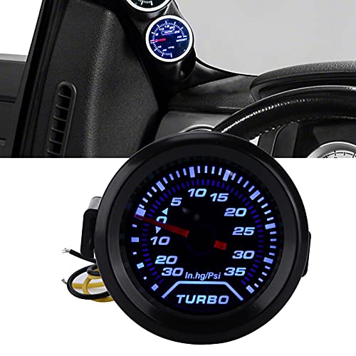 Turbo Boost Manómetro FLEXMAN Indicador de Presión Universal 12V 52mm 2