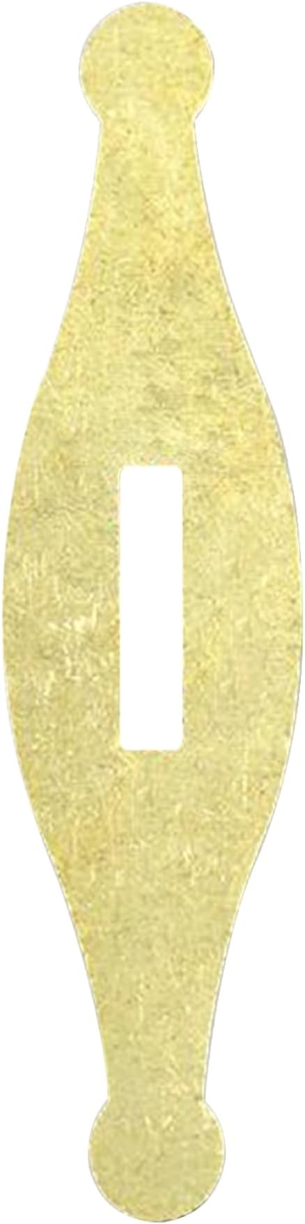 Knife Guard, 4mm Thick Brass Finger Guard, Rust Proof Multi-Use Knife Making Supplies for Knifemaking DIY Tool Accessory Guards Finger Handle Material