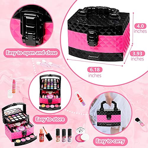 Amenvtool-Kids-Makeup-Kit-for-Girl-30Pcs-Make-Up-Set-Cosmetic-Beauty-Set-for-Kids-Real-Washable-Cosmetics-Kit-Pretend-Play-Makeup-Beauty-Set-Birthday-Toys-Gift-for-3-4-5-6-7-8-9-Years-Old-Kid