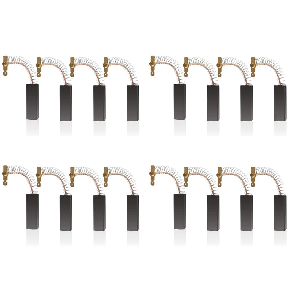 Hndhbfgrt 16Pcs Washing Machine Carbon Brushes 154740 Carbon Brushes Motor Carbon Brushes for Washing Machine