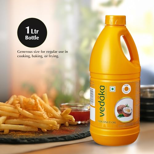 Image of Amazon Brand - Vedaka 100% Pure Coconut Oil | 1 L