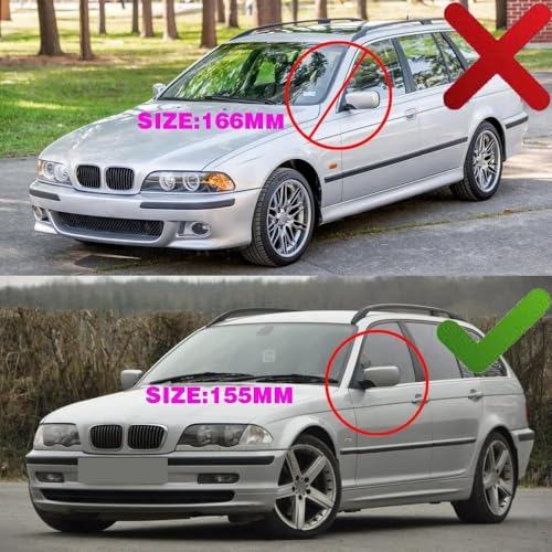 Remplacement de rétroviseur pour BMW E46 E39 330i glace bleue - 3