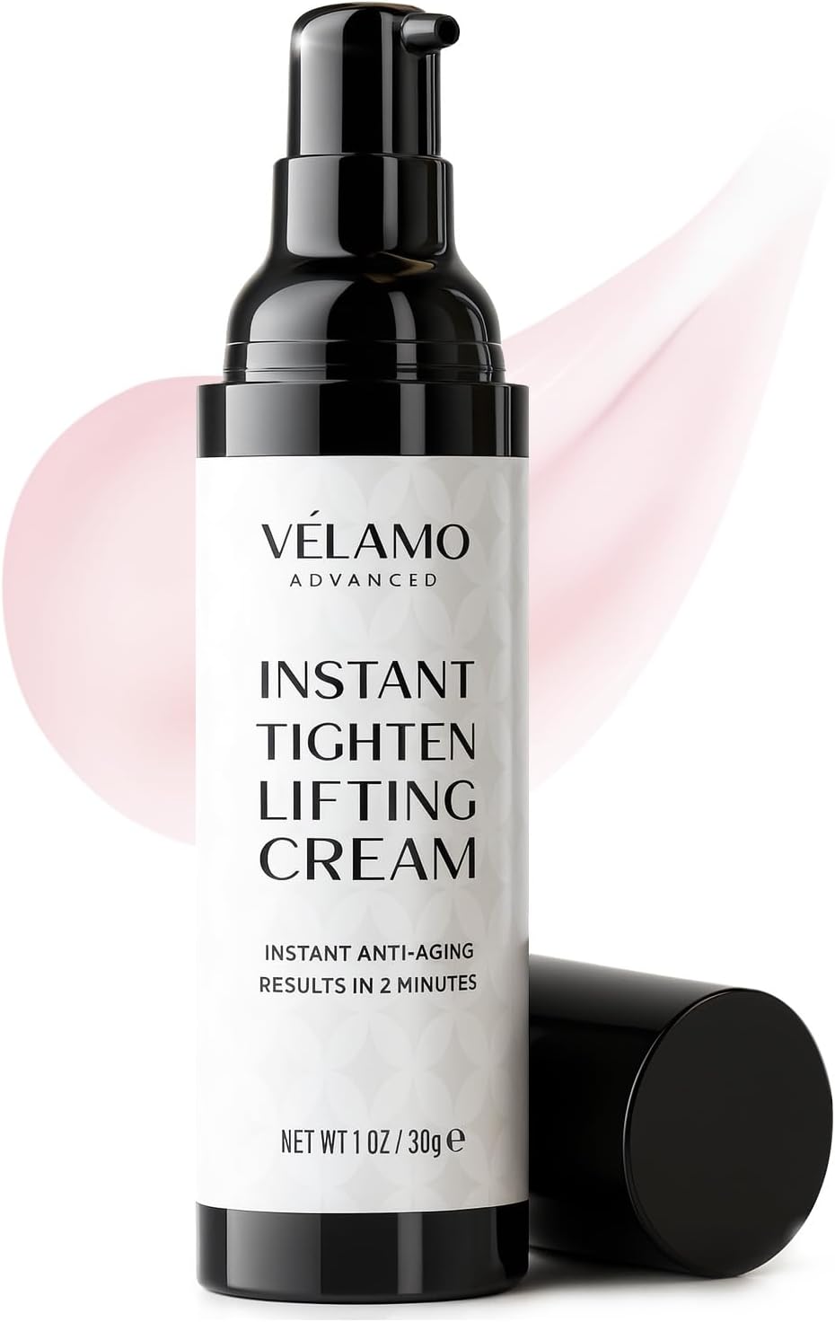 VELAMO ADVANCED Instant Eye & Face Lift Cream: Rapid Under Eye Bags Wrinkle Smile Lines Forehead Lines Remover - Temporary Firming & Tightening Treatment in 2 Minutes, 30mL
