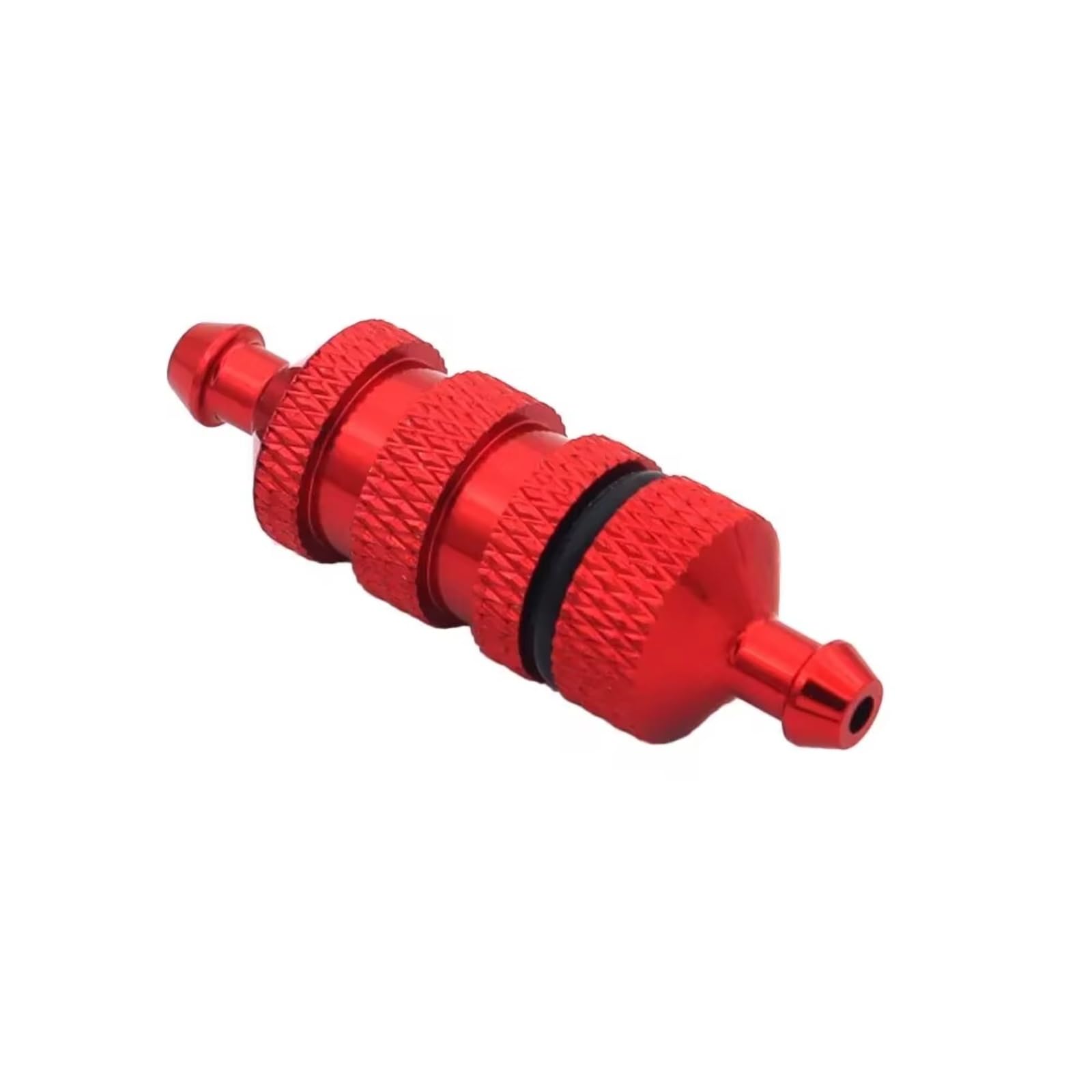 RC Coches Piezas para Traxxas para TRX4 para HSP para Racing 02156 para HSP 94122 94188 1/8 1/10 Repuestos para Coches RC Modelo Piezas Filtro De Aluminio para Coches RC(Red)