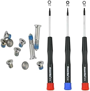 iRepairmac Pentalobe Bottom Screws and Screwdriver Set for MacBook Air 11" (A1370, A1465) and 13" (A1369, A1466)