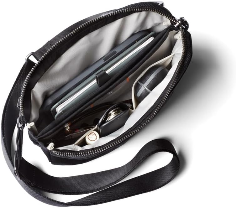 Bellroy Tokyo Side Bag (slim, professional everyday crossbody, pouch, sling bag) - Raven - Image 5