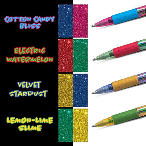 Pentel Krazy Pop Bolígrafos Gel Iridiscentes Caja 12 miniatura 3