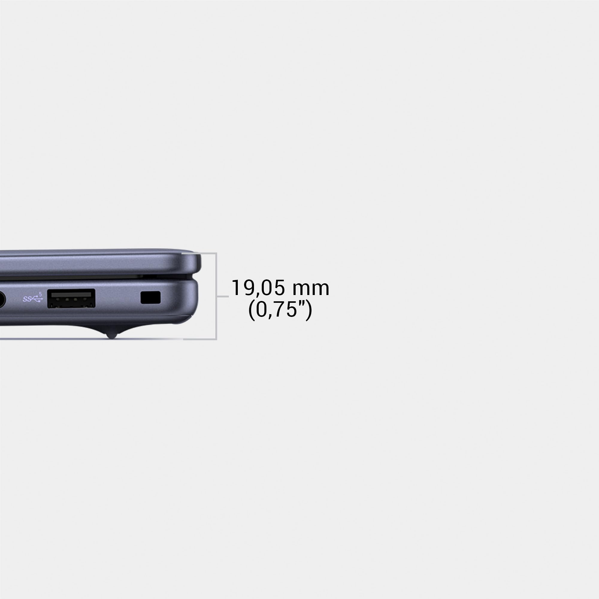 DELL 15 Portátil DC15250 – 15,6" FHD 120Hz, Intel Core i7-1355U, Gráficos Intel UHD, 16GB RAM, 512GB SSD, Webcam HD, Windows 11 Home, Teclado QWERTY Español, Color Negro — view 40