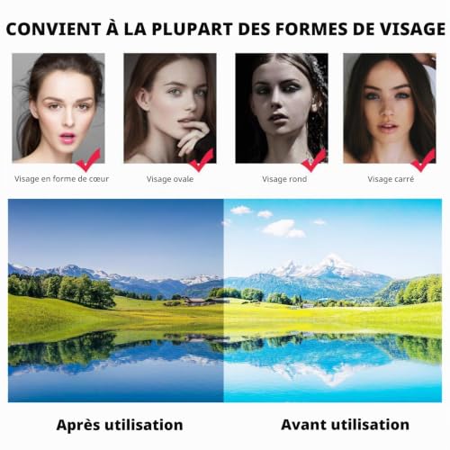 BYZESTY Lunettes De Soleil, 20 Pièces Lunettes De Soleil Vintage, Lunettes De Soleil Femme, Lunette Soleil Femme Pour Extérieur Voyage Conduire – vue 5