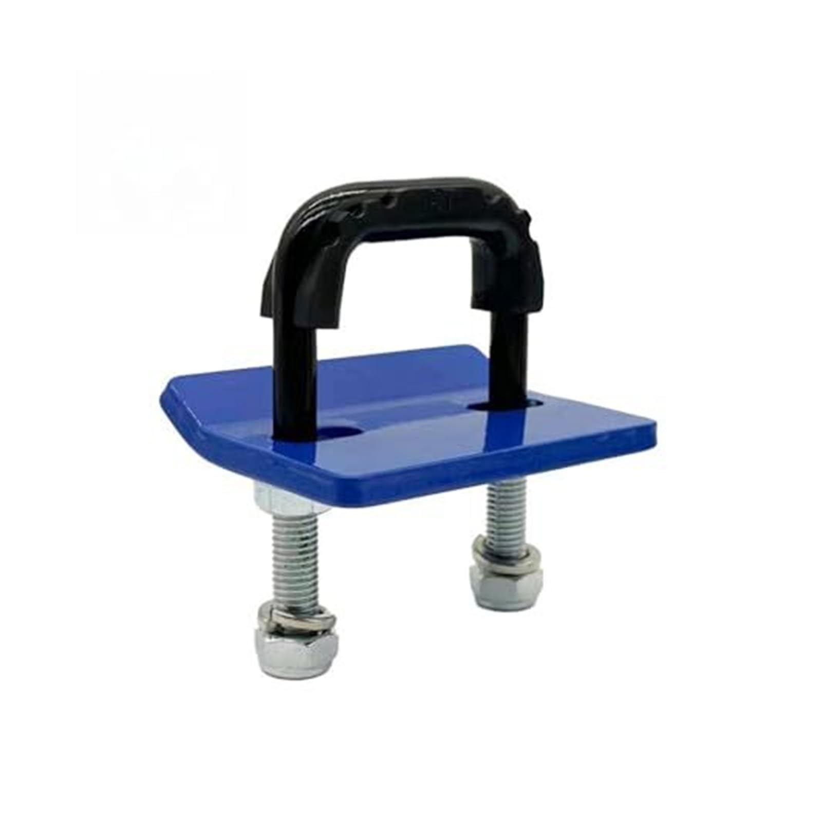Heavy Duty Trailer Hitch Damper U Bolt Anti Rattle Stabilizer Clamp for Truck (Blue)(Blu)