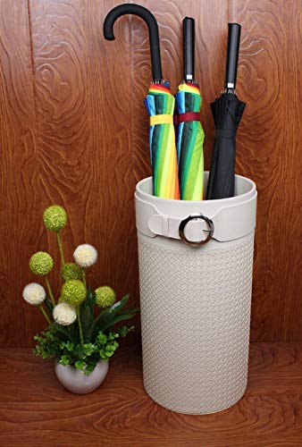 Porte-Parapluie Imperméable avec Bac de Drainage Anti-Flaques d'Eau