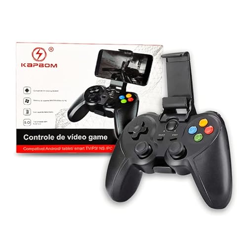 Controle Joystick Sem Fio Wireless Video Game Analógico Vibratório Dualshock Usb Ps3 Pc Notebook Cel