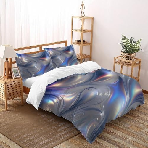 Ensemble d'impression 3D bleu argenté pour illuminer la chambre enfant