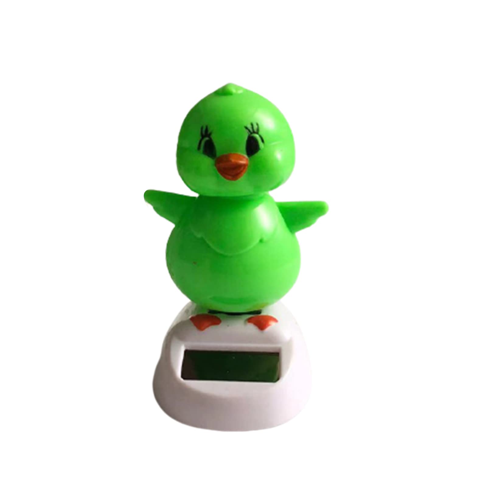 VALINK Solar Dancing Toy, Car Dashboard Decoration,Cartoon Animal Solar Car Decoration Ornaments,Used for Car Desk Decoration Green Chicken