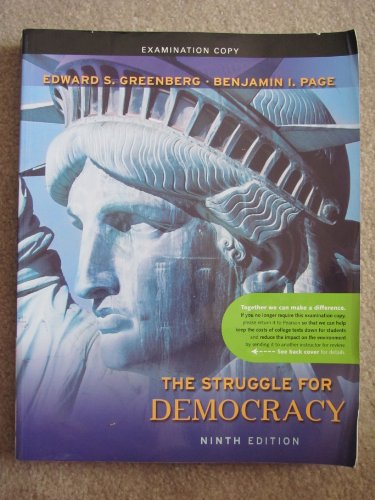 The Struggle for Democracy, Examination Copy