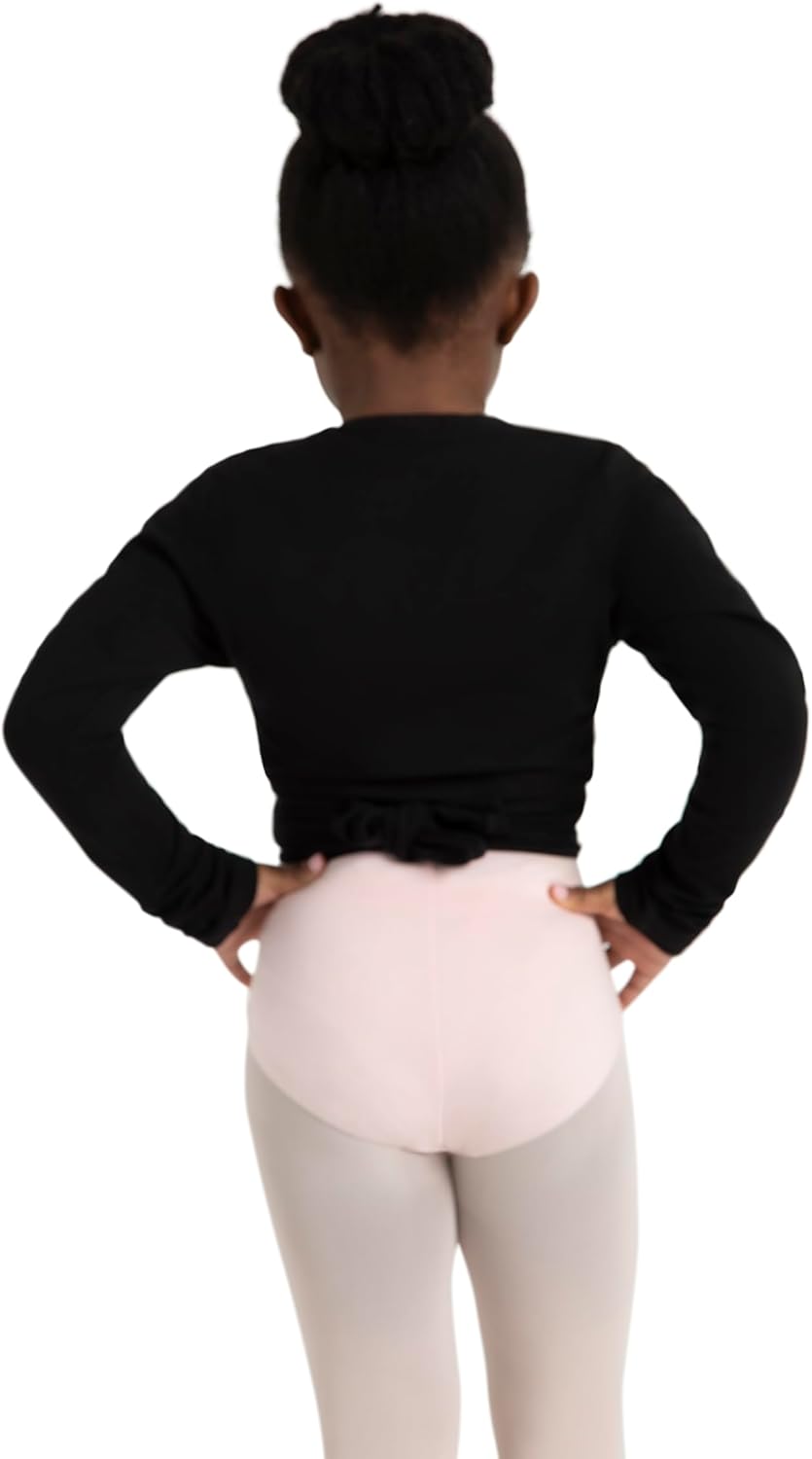 Capezio Little Girls' Classics Wrap Top - Image 5