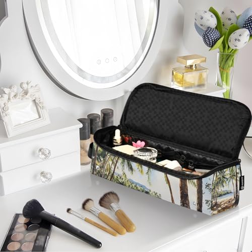 Organizador portátil y tapete resistente al calor para herramientas de cabello, ideal para planchas, rizadores y alaciadores miniatura 7