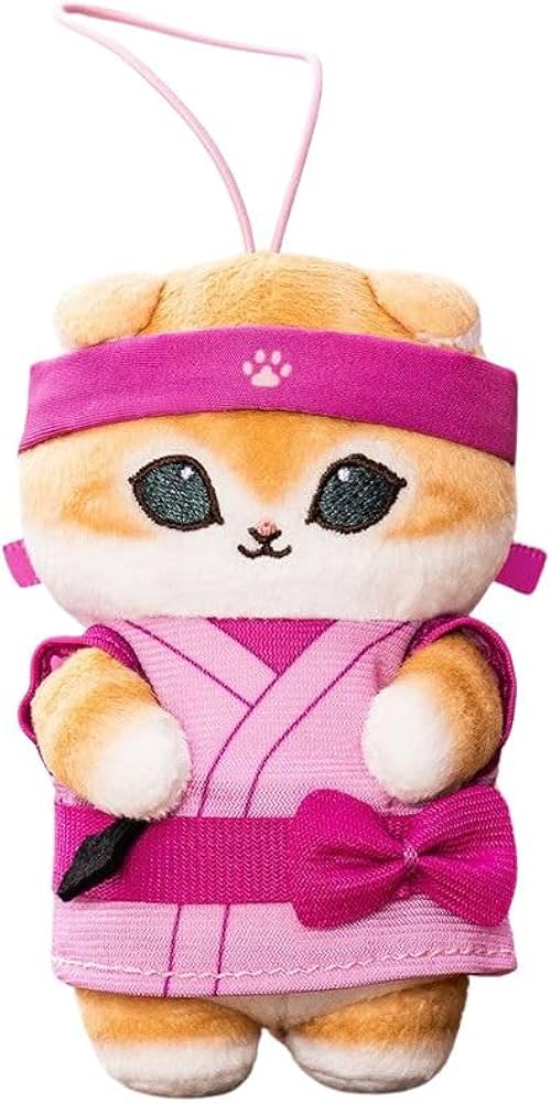 Amazon.co.jp: 【公式】mofu'sand 忍者にゃんBIGぬいぐるみ