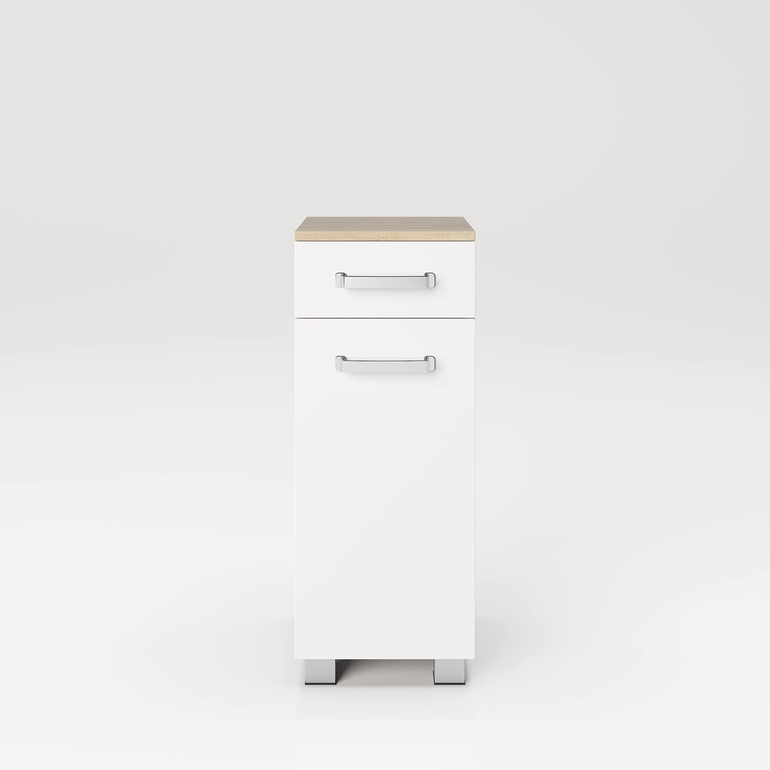 Étagère en plastique blanc Phoenix Group Cosmo meuble de rangement