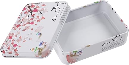 Angoily 3.54 Inch Metal Storage Box with Waterproof Lid Small Decorative Box for Jewellery Gifts and Delicate Objects