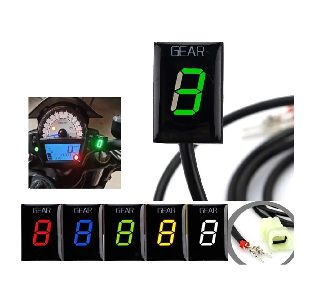 Velocità Indicatore Per Ve&rsys 650 2010 2011-2015 2016 2017 2018 Accessori Moto 1-6 Indicatore Di Marcia Display Del Tester