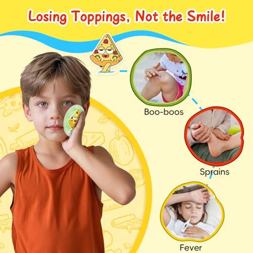 Image of Comfytemp Kids Ice Packs for Boo Boo, Small Gel Ice Pack Injuries Reusable | FSA Eligible HSA, Mini Hot Cold Compress for Pain Relief, Toddler Toothache, Headache, Bumps, Bruises, First Aid, 6pcs, Food