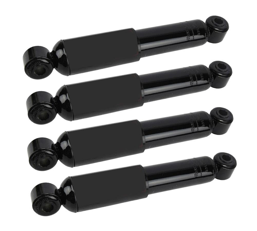 Mytee Products 4 Pack Heavy Duty Shock Absorber for Semi Trucks - Compatible with Peterbilt 367, 377, 379 Series Replaces 83008, AMS66145, 29-02455,