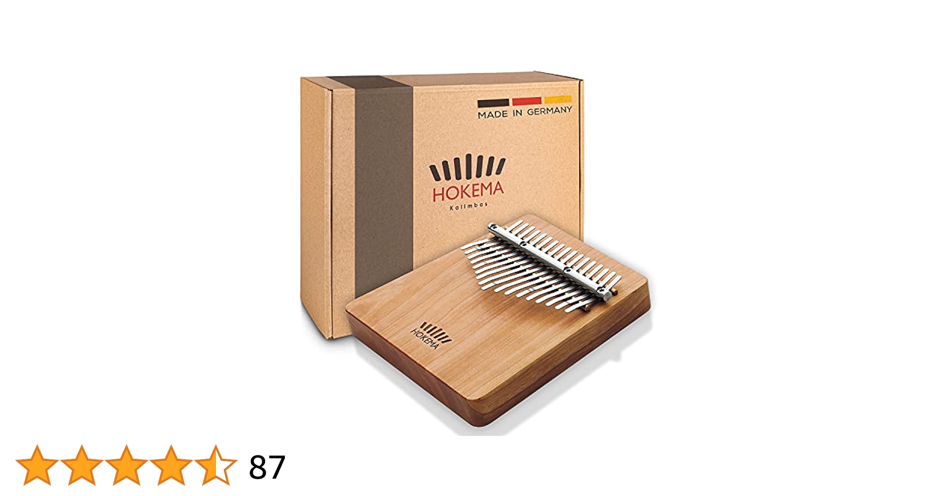 Amazon | Hokema Kalimba B17 ハ長調 - ドイツのオリジナル
