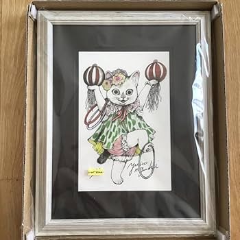 Amazon.co.jp: ヒグチユウコ 額装 複製画 CIRCUS トップ