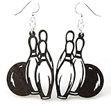 Bowling Ball and Pins Earrings
