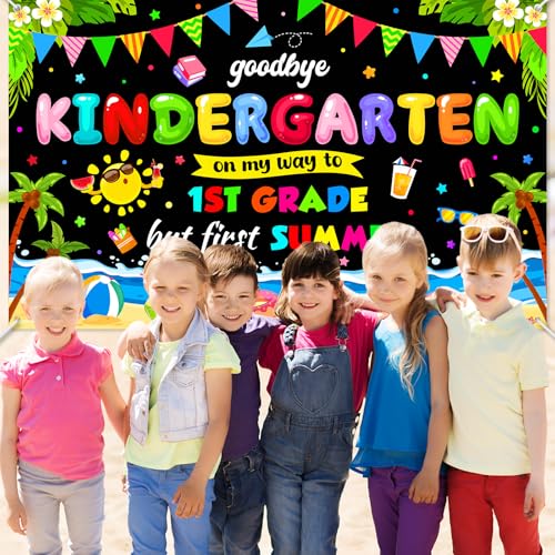 Mocsicka Banner de Graduación Jardín 6x3.6ft Negro miniatura 5
