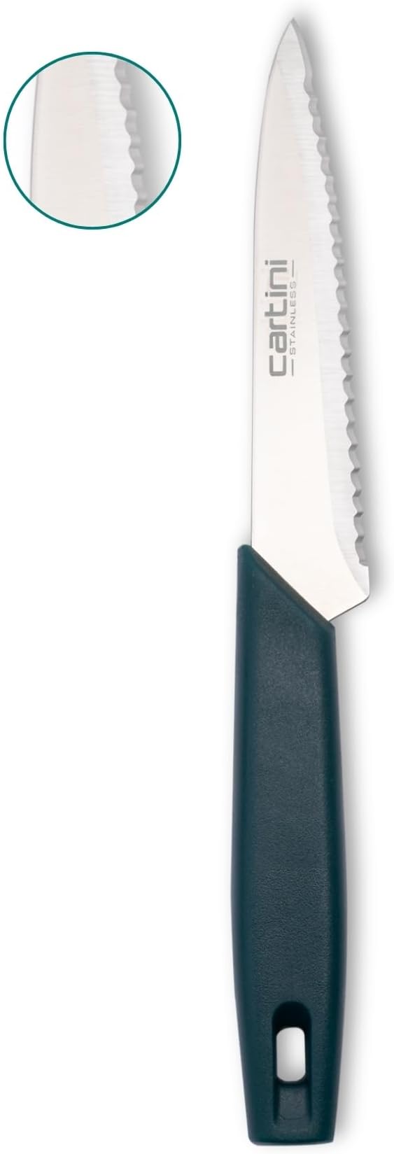 Godrej Cartini Knife I Chef Knife For Kitchen and Hospitality I For cutting soft vegetables like tomatoes, scaling fish I 8" High grade Stainless Steel, Long lasting life I 1 Year Warranty
