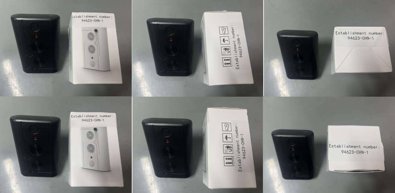 Lot de 2 répulsifs à ultrasons pour chauve-souris pour grenier, appareils dissuasifs à ultrasons pour une utilisation en intérieur, respectueux des humains et des animaux domestiques