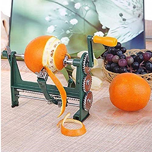 ULTNICE Hand-Crank Apple Orange Peeler, Aluminum Alloy Fruit and Vegetable Peeler, Slicer, Corer for Kitchen, Ideal for Pies, Tarts, Snacks, Easy to Clean, 9.25 X 5.70 X 4.52 Inch by ULTNICE - Image 9