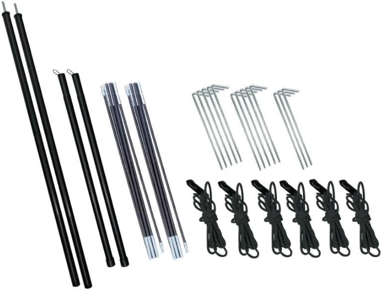 未使用Montagna 組立式マルチドームテント 2人用 ハック モンターナ