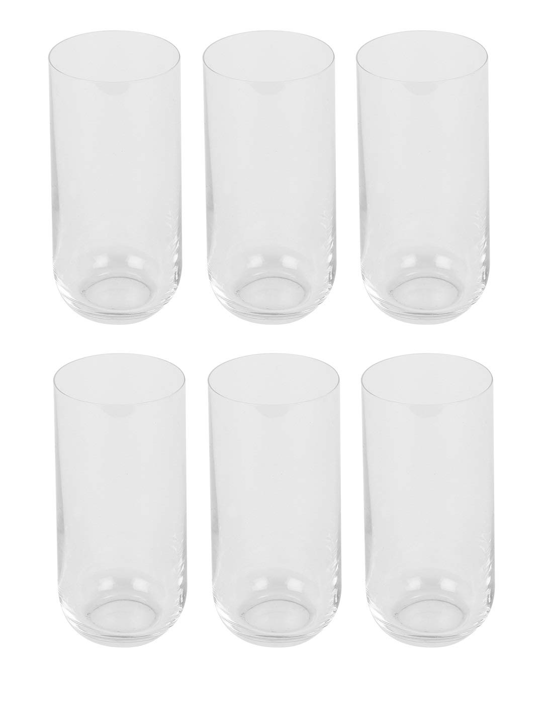 Buy bohemia-crystal Uma Juice Glass Set – 440ml, Set of 6, Czech