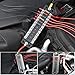 12-Way 12V Fuse Box Blade, 12-Volt Fuseholder, No LED Indicator, Moisture Resistant Cover - with Ground Bus 12-Way Independent Positive Fuseholder for 12V/24V Cars, Car Trucks, Boats, Marine Vehicles