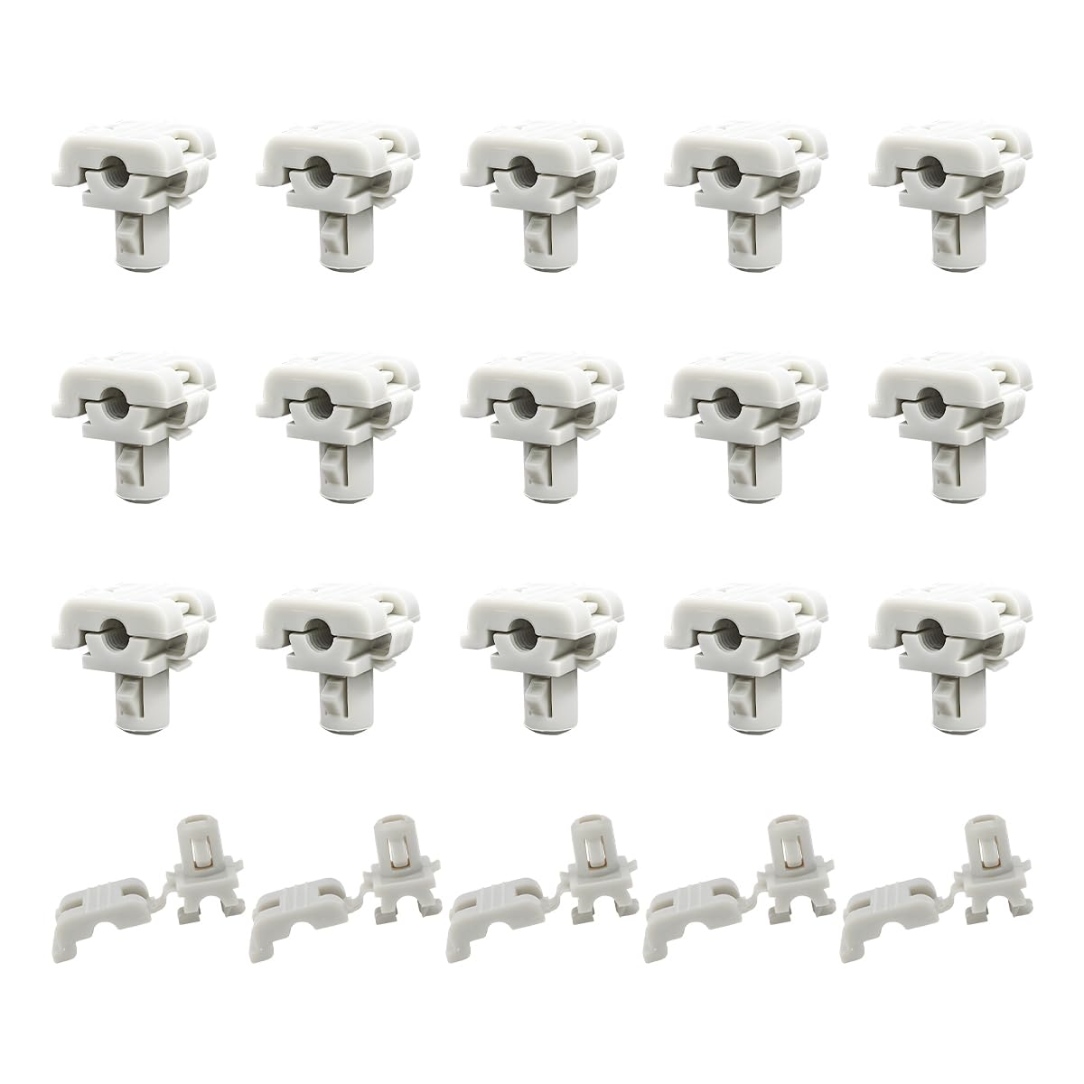 20 PCS Car Door Lock Clips, Tailgate Handle Latch Clips Replacement Fits 5/32" Rod Size, OEM 16629990 16675980 Retainer for Yukon F150 C2500 Escalade