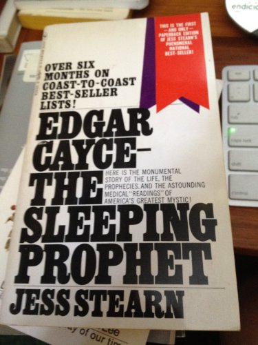 EDGAR CAYCE, THE SLEEPING PROPHET, BY JESS STERN B00507JUNG Book Cover