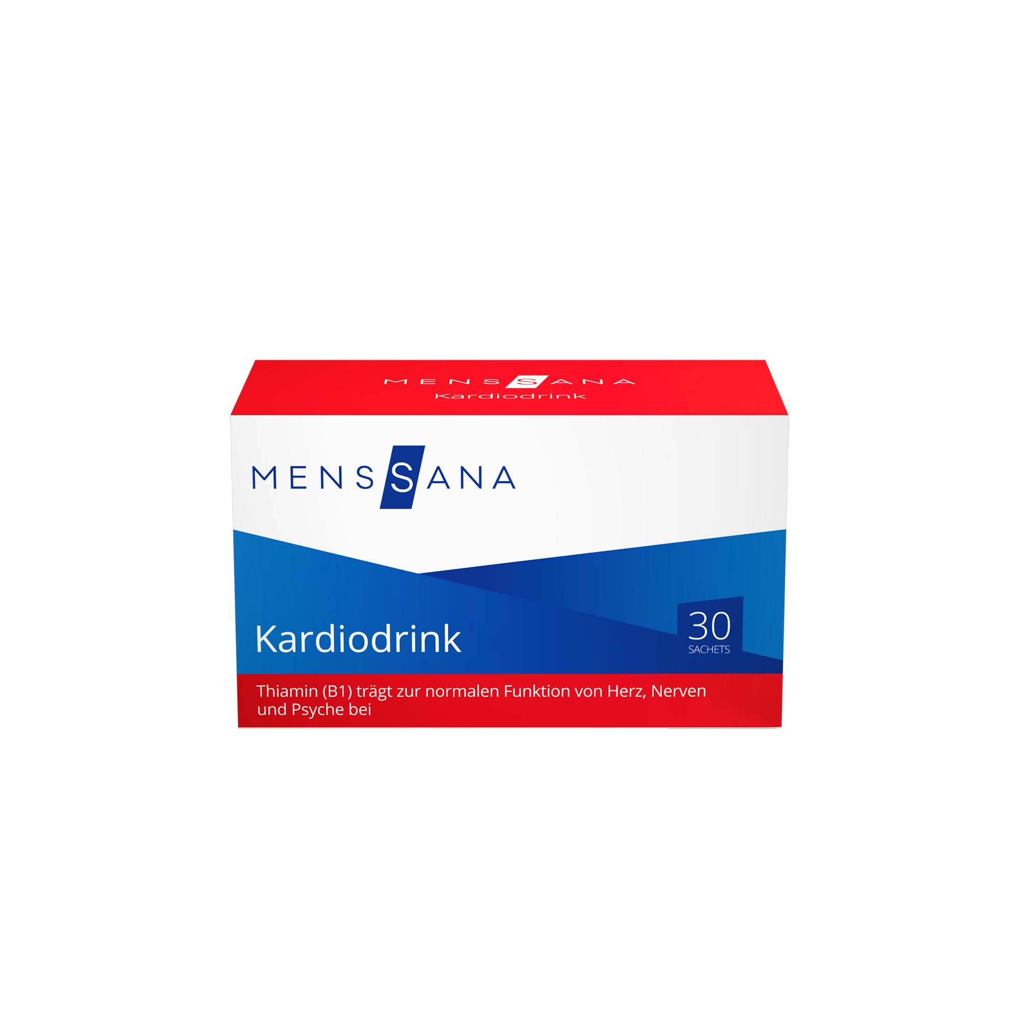 Kardiodrink MensSana - Pulver als Basisversorgung zum Auflösen mit Wasser - 30 Sachets