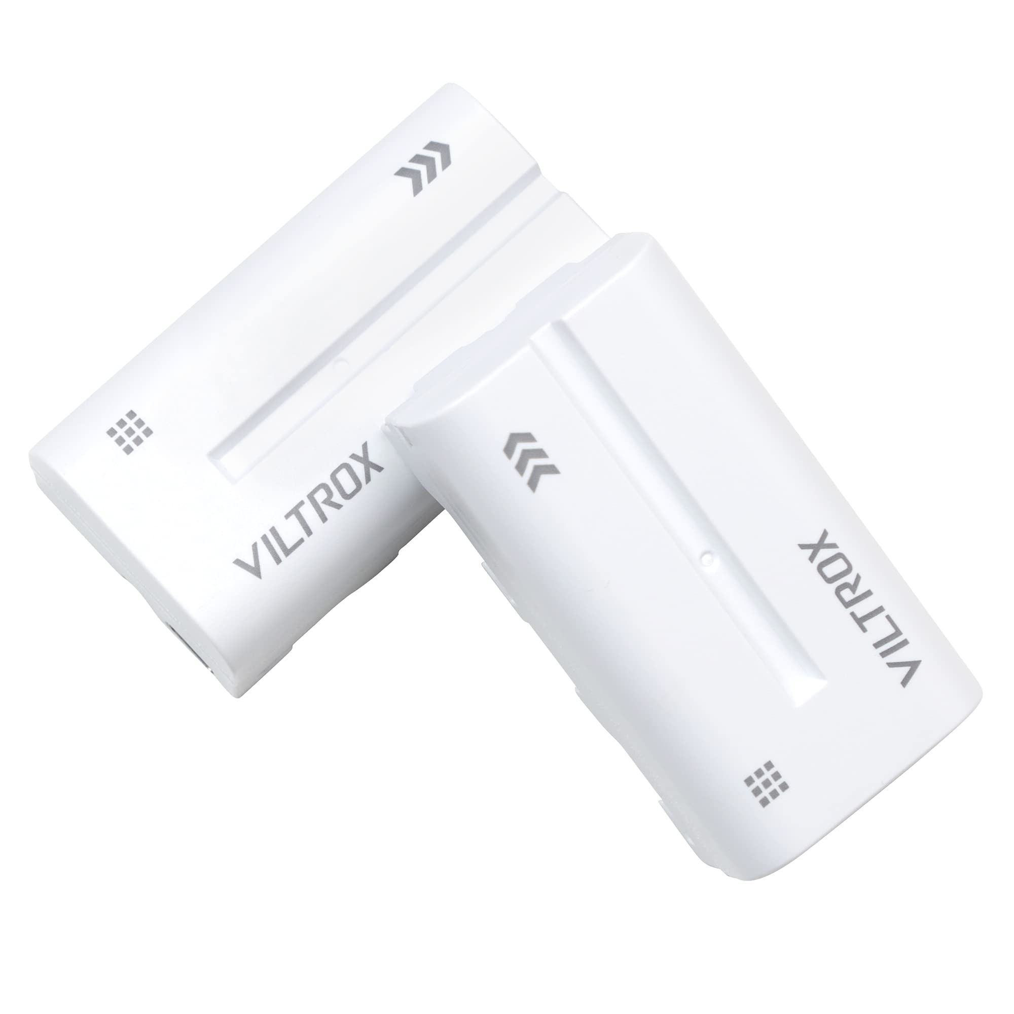 VILTROX 2 Pack NP-F550 2200mAh Battery, Replacement of Sony NP-F970 F960 F950 F770 F750 F570 F550, Compatible Godbox Neewee Led Light, Monitor (USB Type-C Input Port)