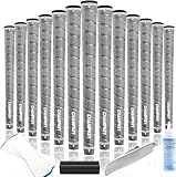 CHAMPKEY WRAP-Y Rubber Golf Grips 13 Pack Come with All Repair Kits - High Feedback and Traction Golf Club Grips (Oversize, Gray)