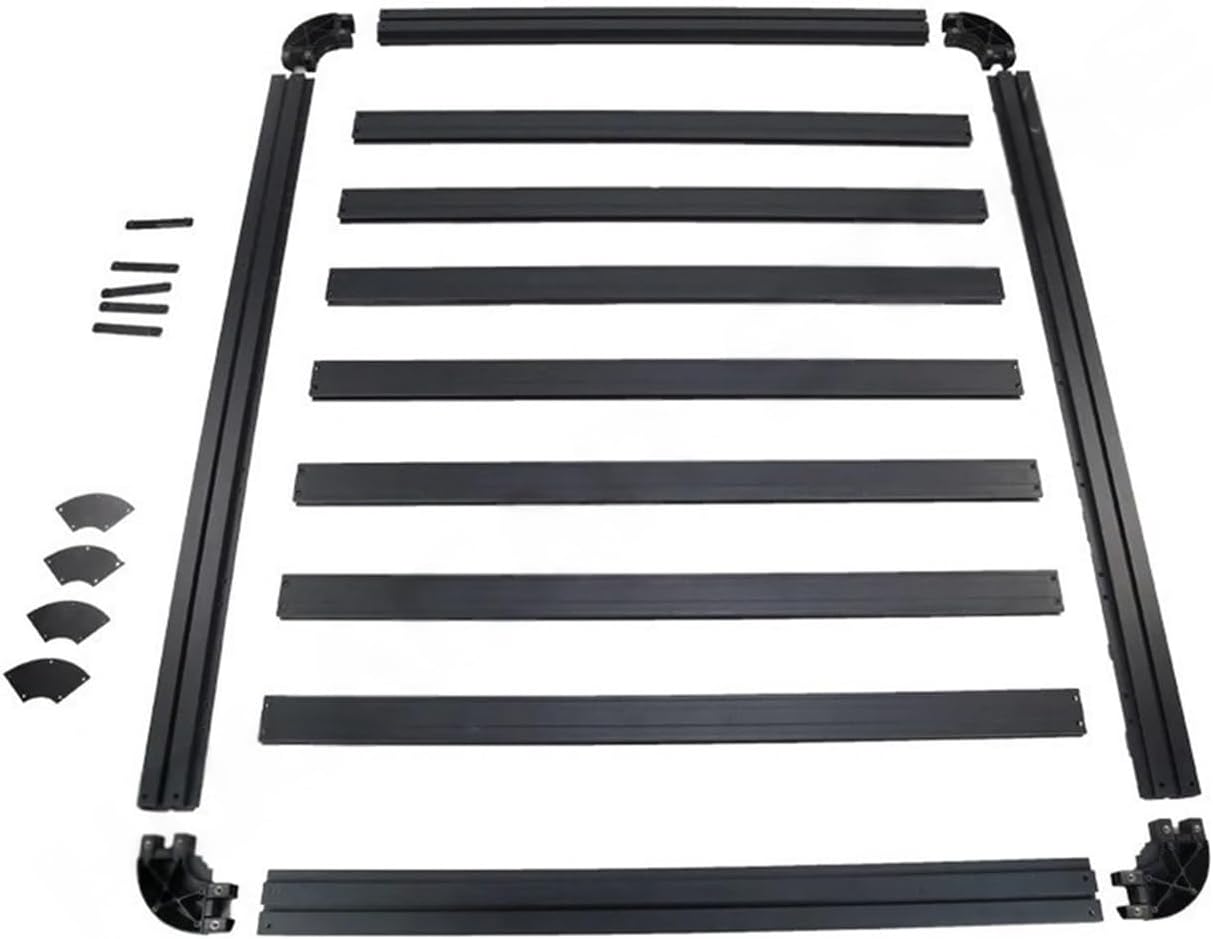 Car Roof Rack Luggage Aluminium Cargo Carrier Bracket Compatible for Suzuki Jimny JB64 JB74 Gen 4 Accessories 2019 2020 2021 2022 2023