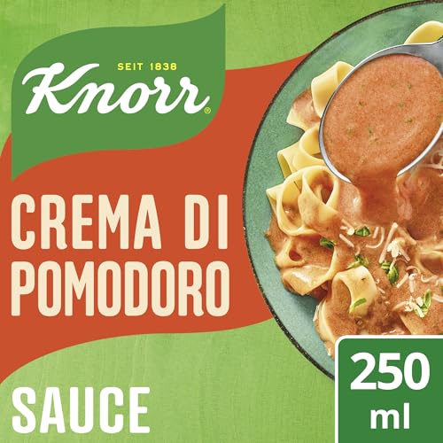 Knorr Pasta Sauce Crema di Pomodoro leckere Nudelsauce mit Tomaten und Käse 250 ml