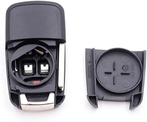 Miniatura 3 de Fundas para llavero de coche para Chevrolet Cruze Epica Lova Camaro Impala Aveo, 5 botones abatibles plegables para llave de coche