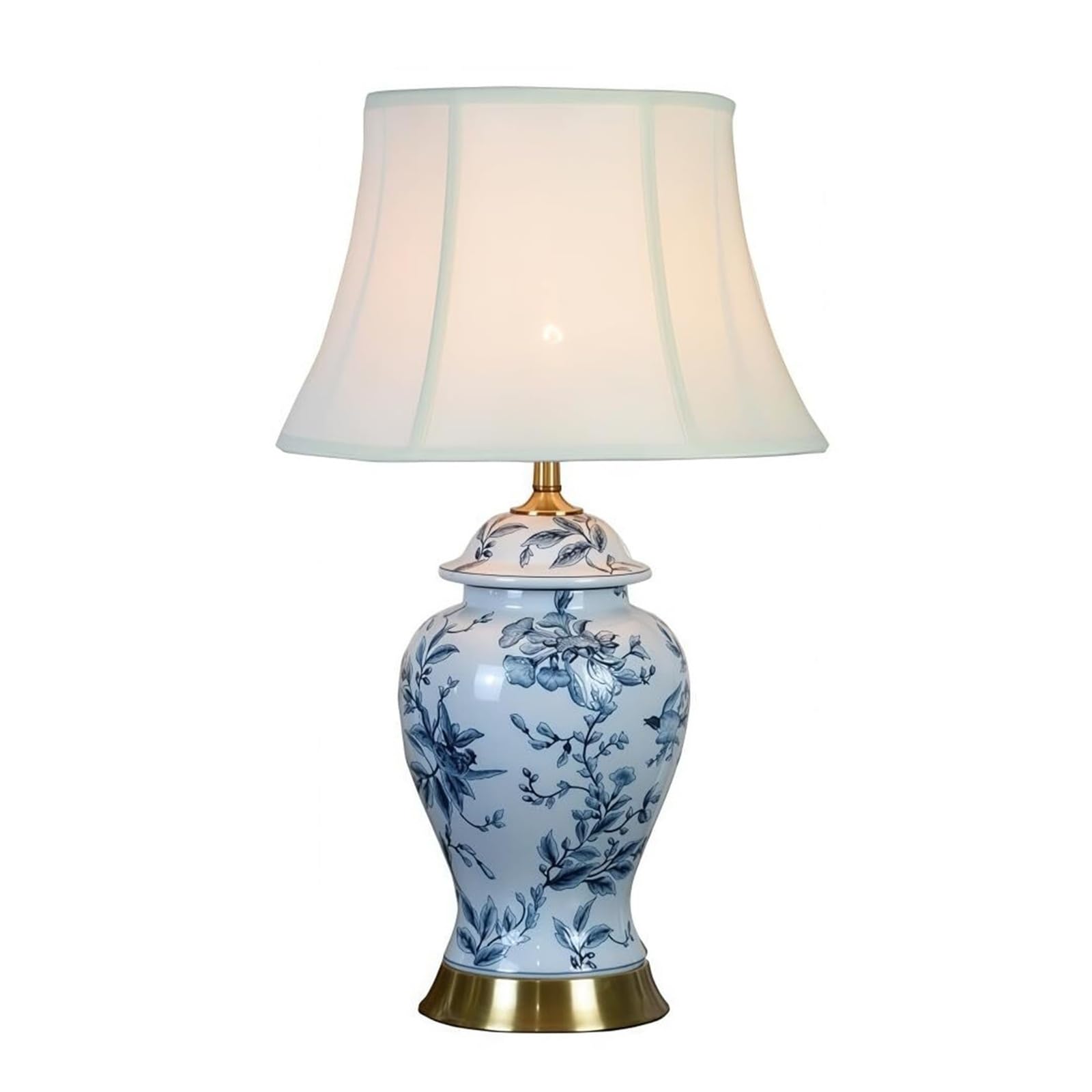 Khukhu Style 7 American Minimalist Modern Ceramic Table Lamp With Creative Desk Light