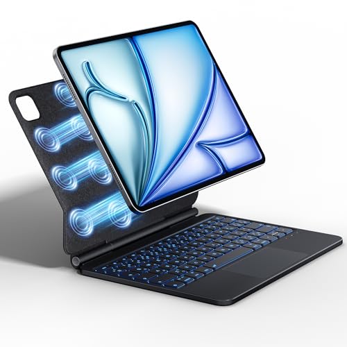 BJBT iPad �L�[�{�[�h�P�[�X ��10����/��11����iA16�j10.9/11�C���` �Ή� �A�C�p�b�h �L�[�{�[�h�t���P�[�X�y���C�z�����z Bluetooth5.2�E7�F�o�b�N���C�g�E�����x�g���b�N�p�b�h�E�É��L�[ �E��i�p�x�����EJIS���{��z��E